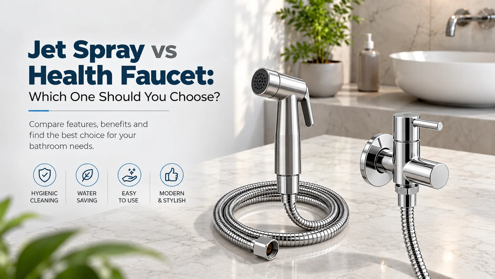 Jet Spray vs Health Faucet: Which One Should You Choose?